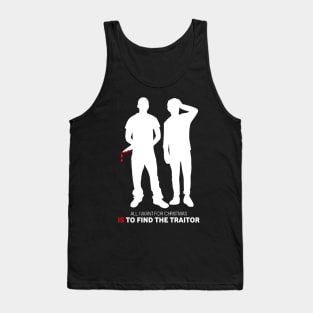 All I Want For Christmas Is To Find The Traitor - Board Games Design - Board Game Art Tank Top